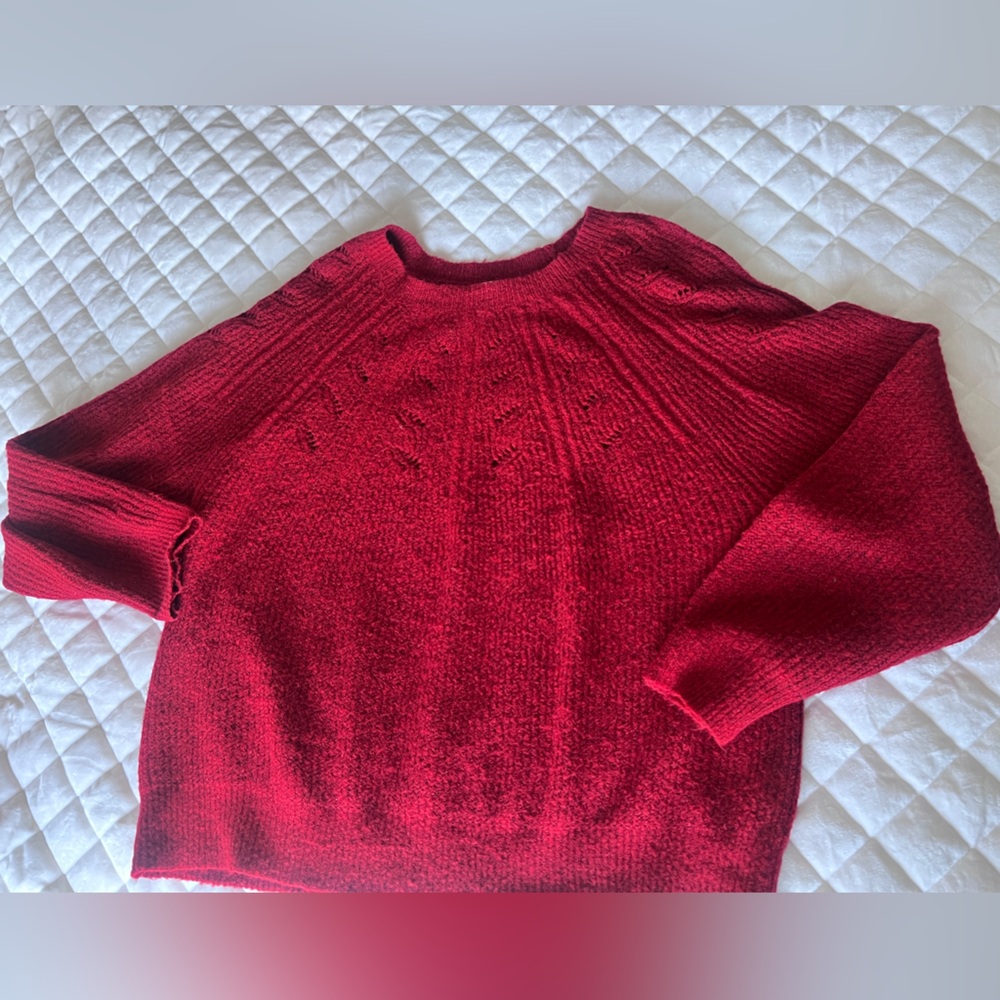 Women's Red Sweater by Knox Rose size XL